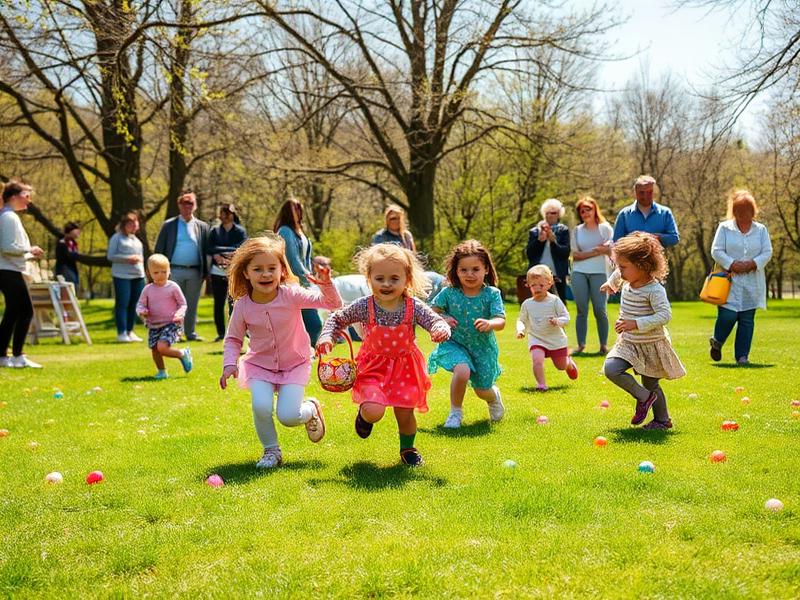 Chasse aux œufs de Pâques
